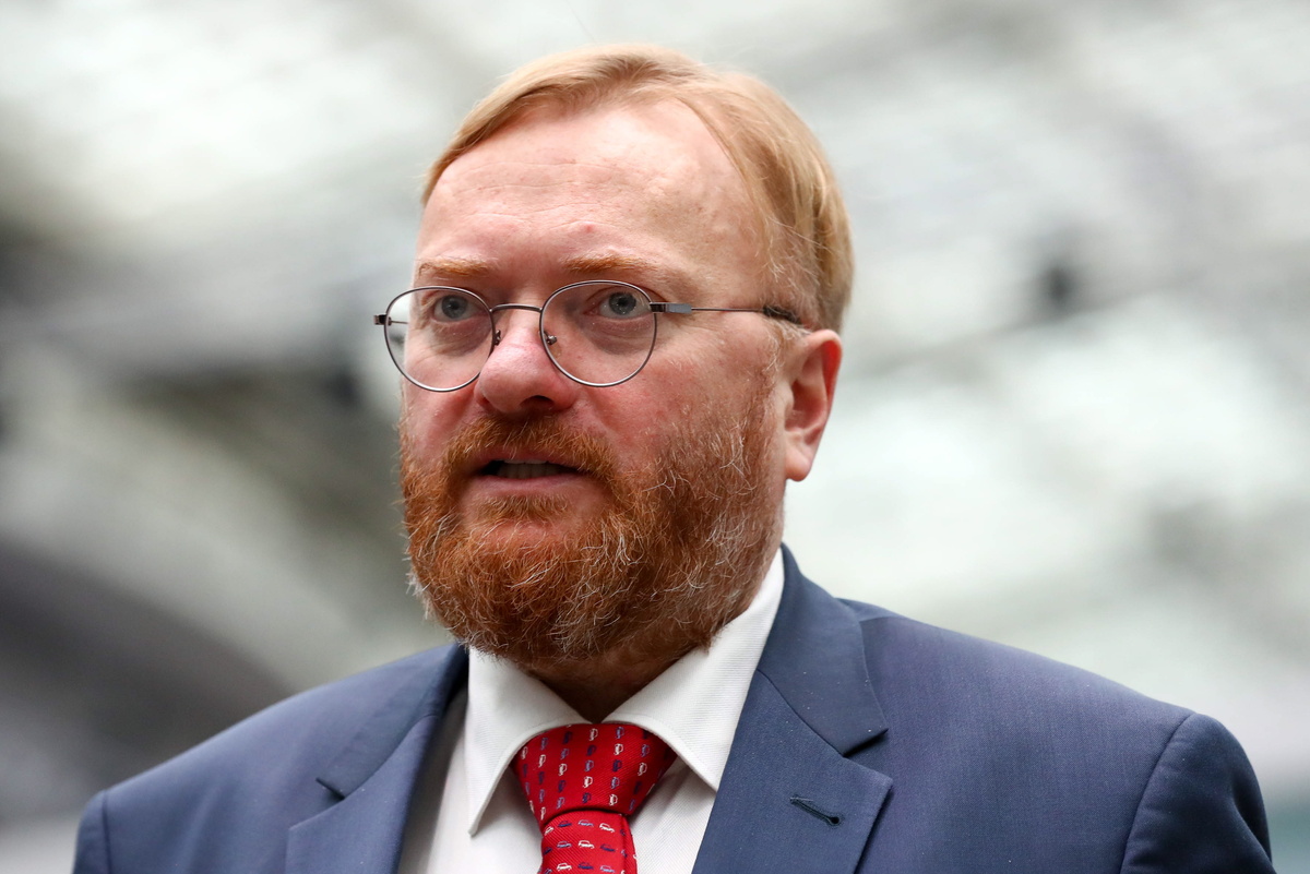    Заместитель председателя комитета Госдумы по защите семьи, вопросам отцовства, материнства и детства Виталий Милонов  Михаил Терещенко/ТАСС