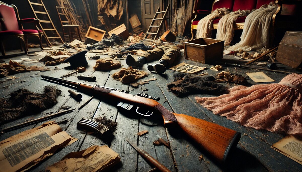 📌 Если спектакль не держится на смысле, декорации его не спасут.