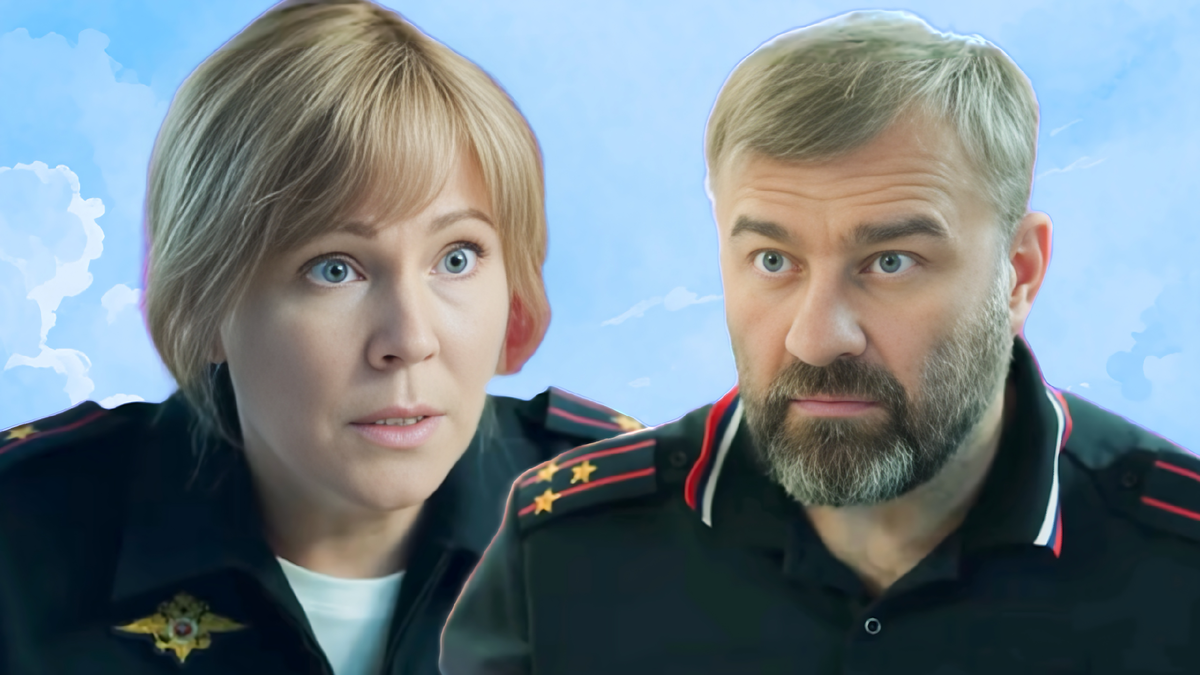 Василиса Журавлева и Сергей. Сериал «Однажды в Залесье»