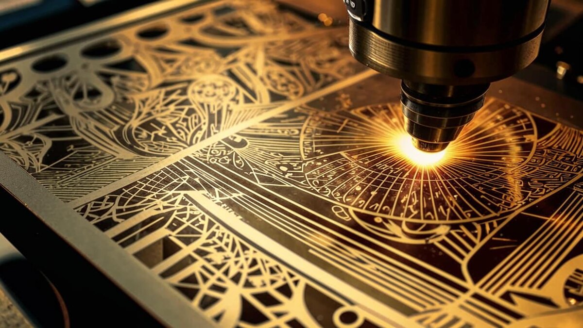 Лазерная резка латуни