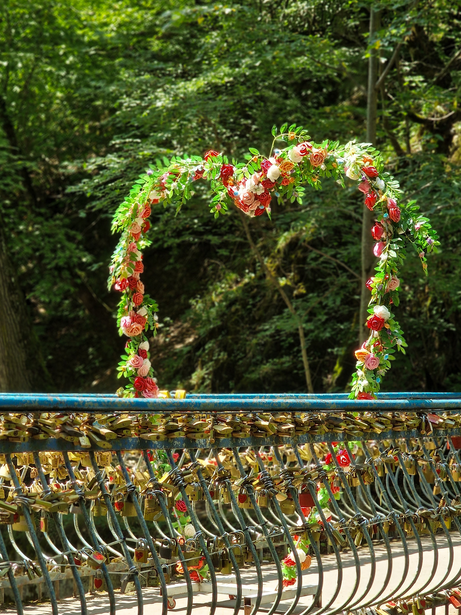 Кадр из грузинского города Боржоми