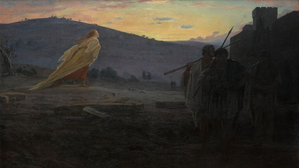    Николай Ге, «Вестники Воскресения», 1868 год. Фото: Третьяковская галерея