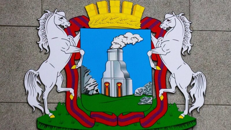     Герб города Барнаула. Фото: Анна Зайкова.