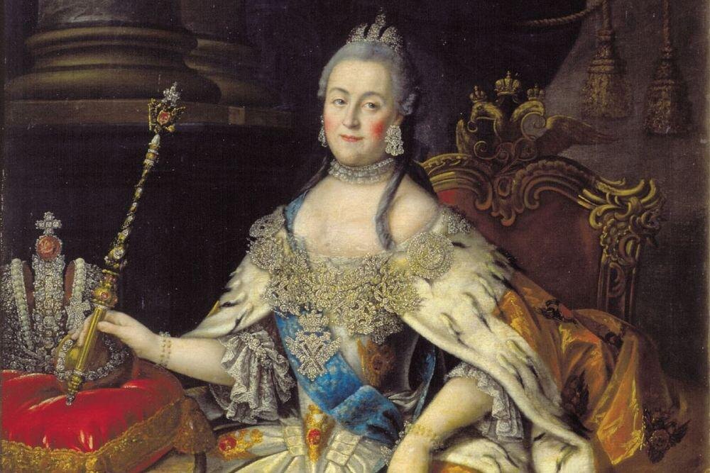 А. Антропов. «Портрет императрицы Екатерины II»
