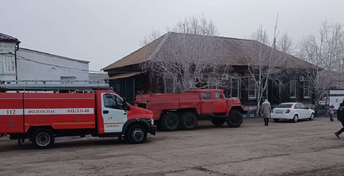 огнеборцы ПЧ№19 ГКУ "Волгоспас" выезжали на тушение пожара