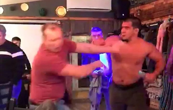 Фото: скриншот из видео потасовки