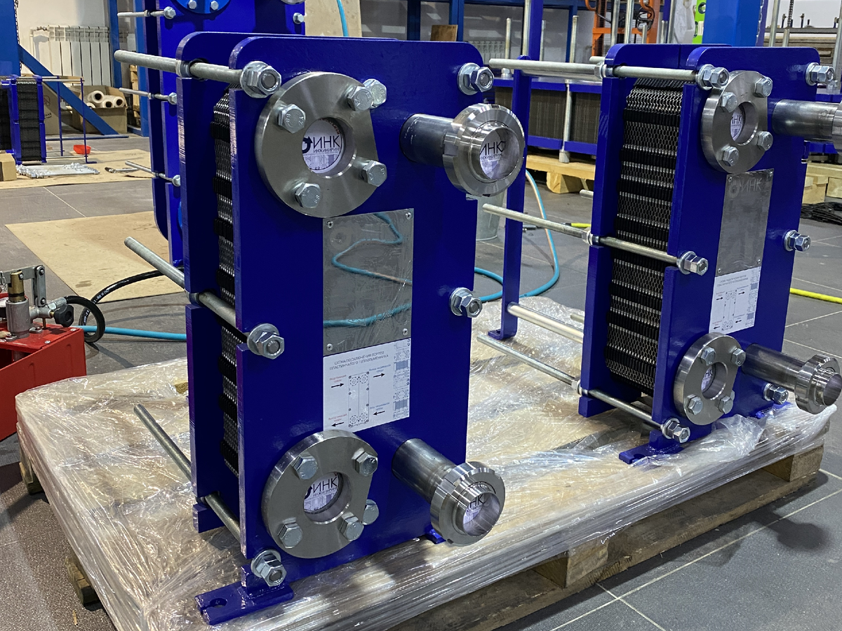 Разборные пластинчатые теплообменники ИНК Инжиниринг