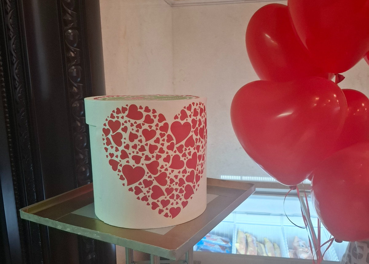 Коробка для валентинок.