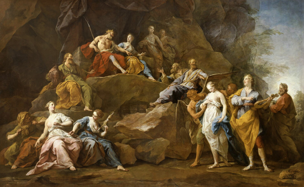 Орфей в подземном мире, возвращающий Эвридику, или Музыка