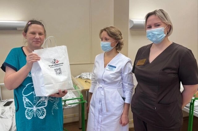    Женщина стала мамой в 6-й раз. Фото: Первая республиканская клиническая больница Ижевска