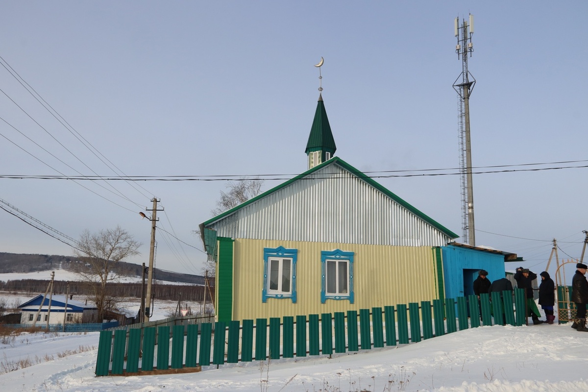 Мечеть в деревне Буранчино.