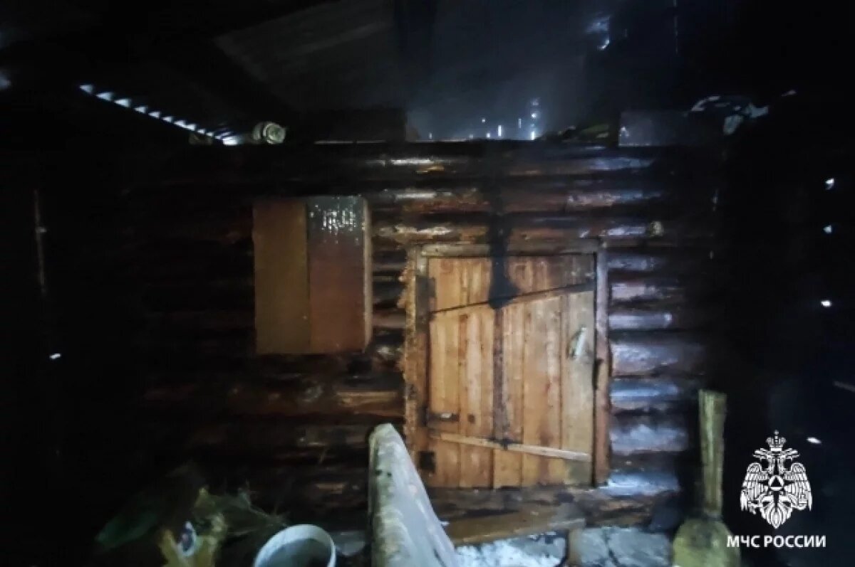    Растопка бани закончилась пожаром в Удмуртии