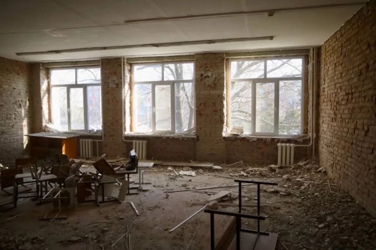    В средней школе № 6 поселка Энем стартовал капитальный ремонт