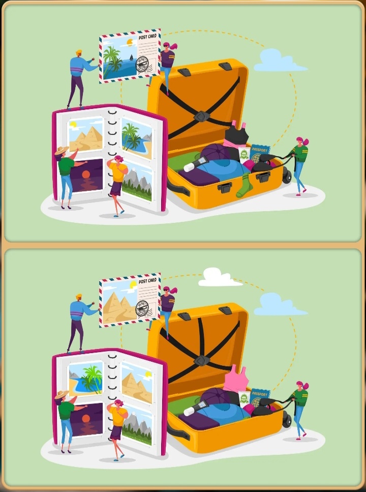 Найдите отличия на рисунке