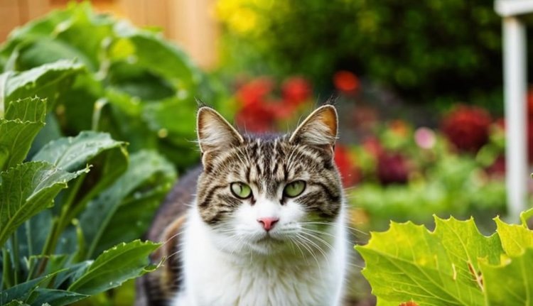    Как защитить грядки от кошек с пользой для урожая