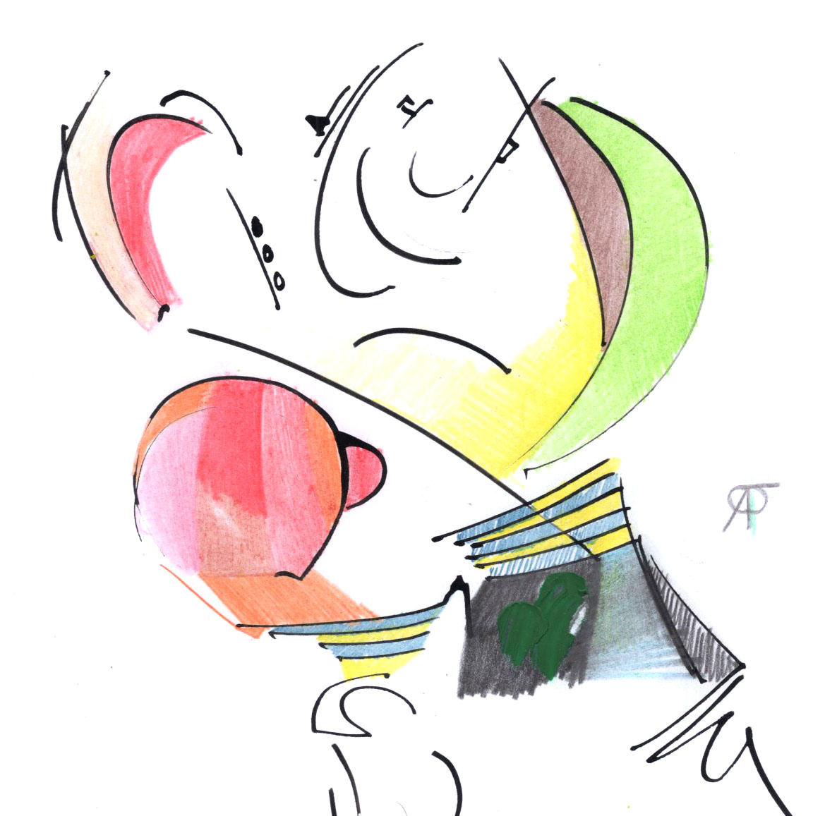 Сегодня иду. Сам не могу 57 лет.  Но сделал боксера.