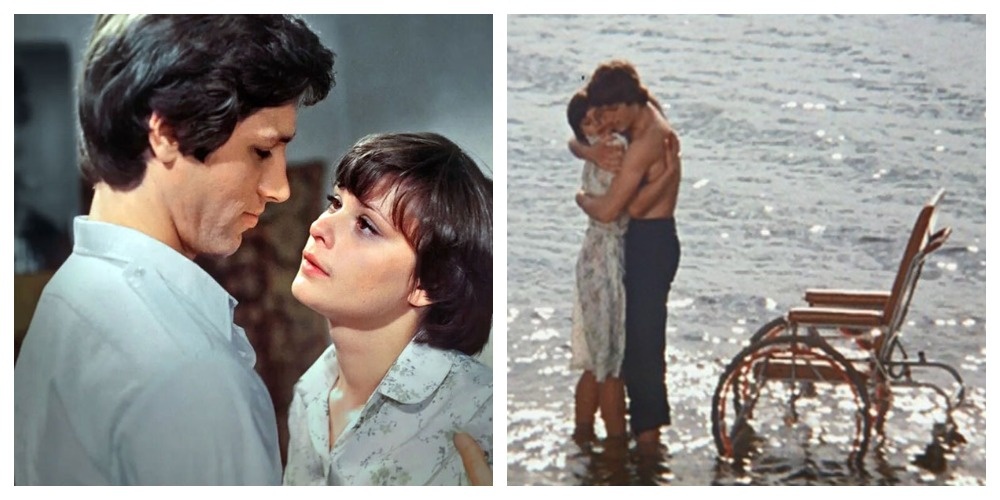 Сергей Варчук и Анастасия Иванова. кадры из фильма Не могу сказать „прощай“