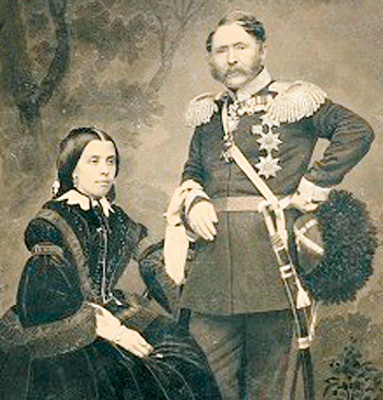 Супруги Надежда Николаевна и Густав Христианович Гасфорд. Источник: http://noosfera-center.ru