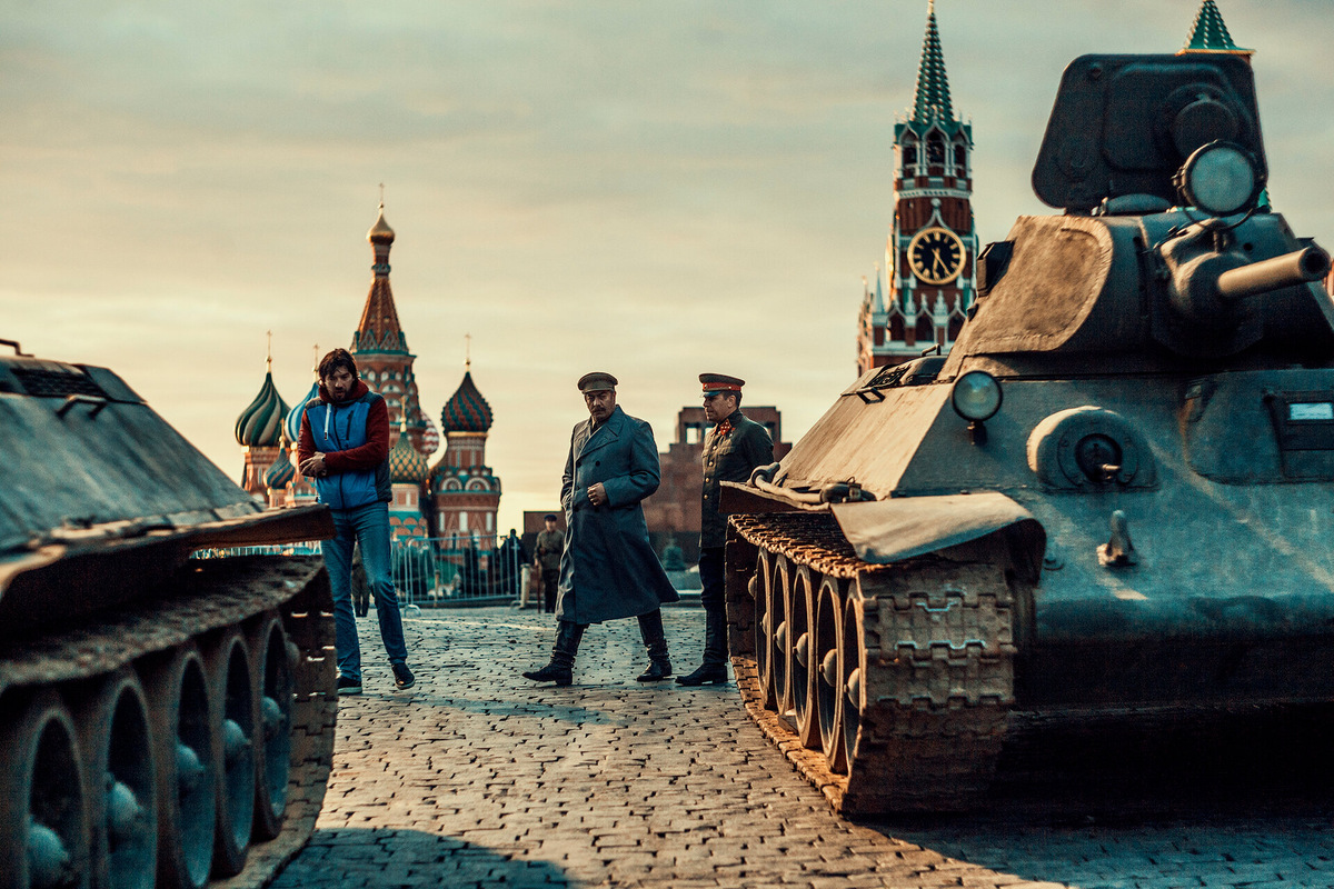 Кадр со съемок фильма "Танки" 2018г. Фото взято с сайта www.kinopoisk.ru