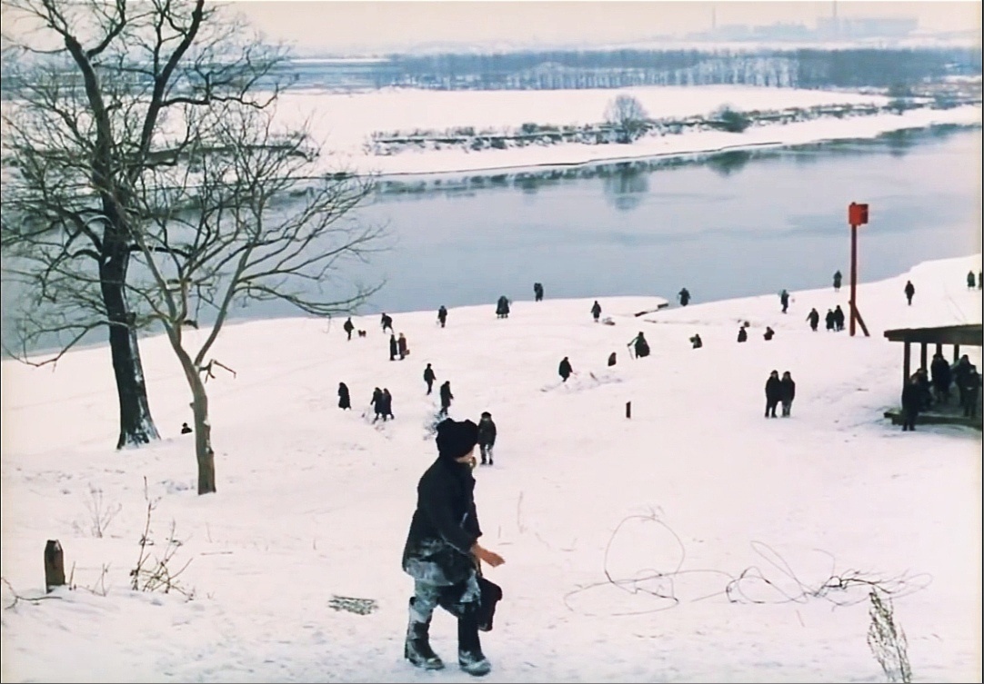 Москва-река в автобиографической кинодраме Андрея Тарковского «Зеркало». Фото из открытых источников.