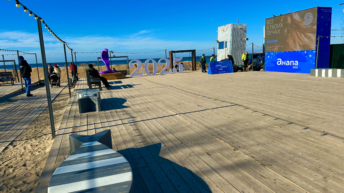 Анапа 2025 пляж