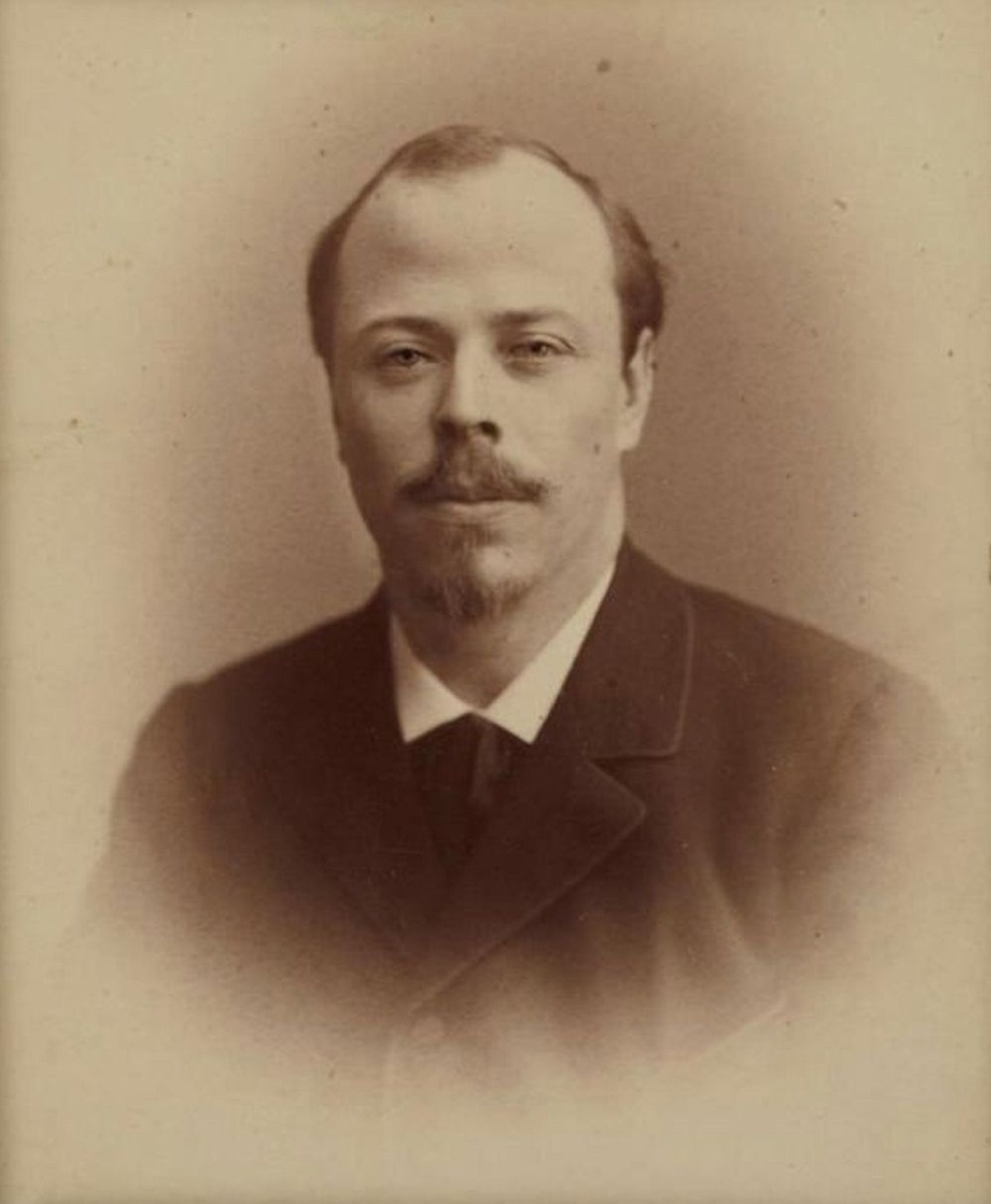 Портрет М.В. Нестерова. Фотография Г. Лазовского.  Из собрания Музея-заповедника «Абрамцево»