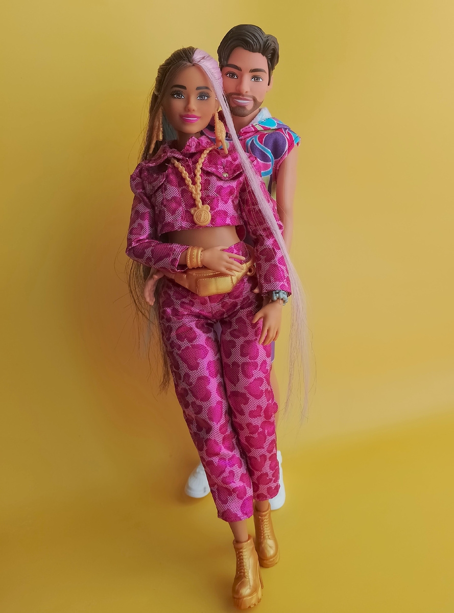 Кен Фашионистас 227 и Барби Экстра Флай Сафари