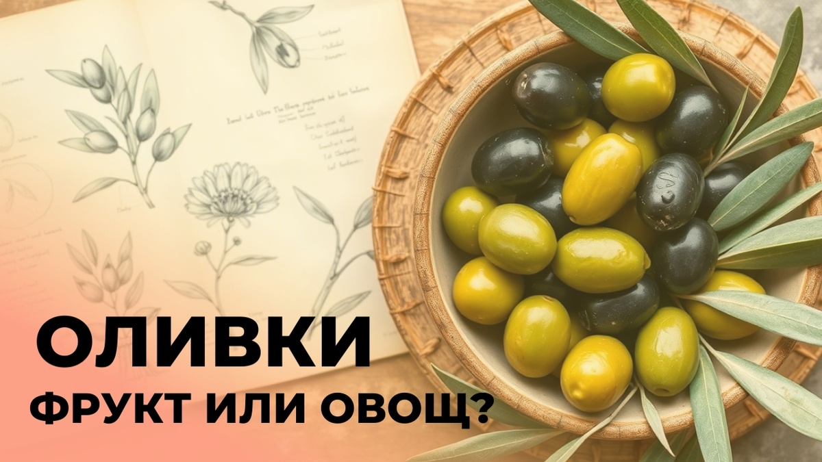 Оливки это фрукт или овощ