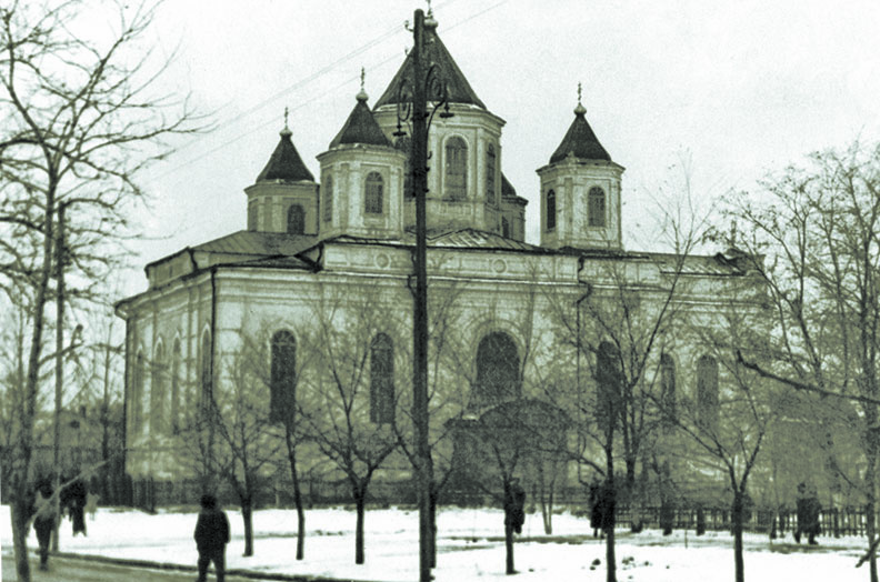 Христорождественский храм. Снесен в 1960 году.