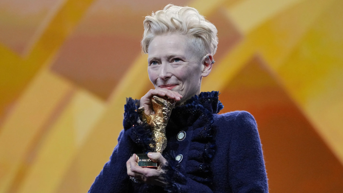    Тильда Суинтон получила «Золотого медведя» Берлинского кинофестиваля (фото 1)