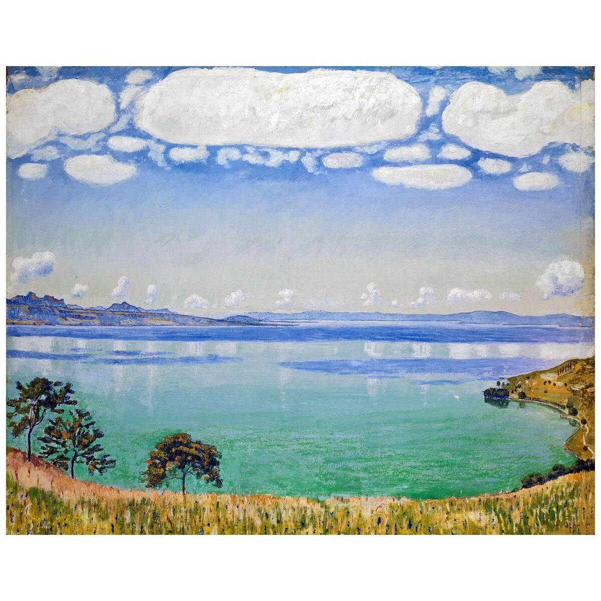 Ferdinand Hodler. Genfer See. 1905. Kunstmuseum