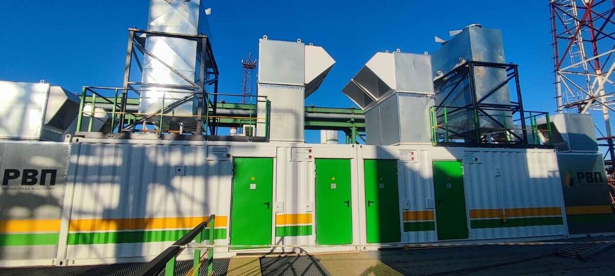 Газотурбинная электростанция АГ1600С Т0,4 в составе двух энергоблоков мощностью по 800 кВт