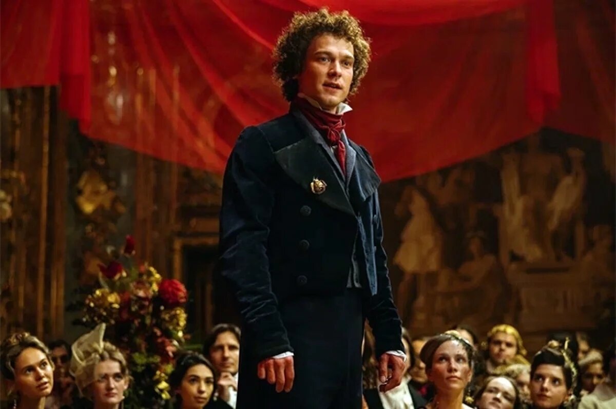    Юра Борисов в роли Пушкина.