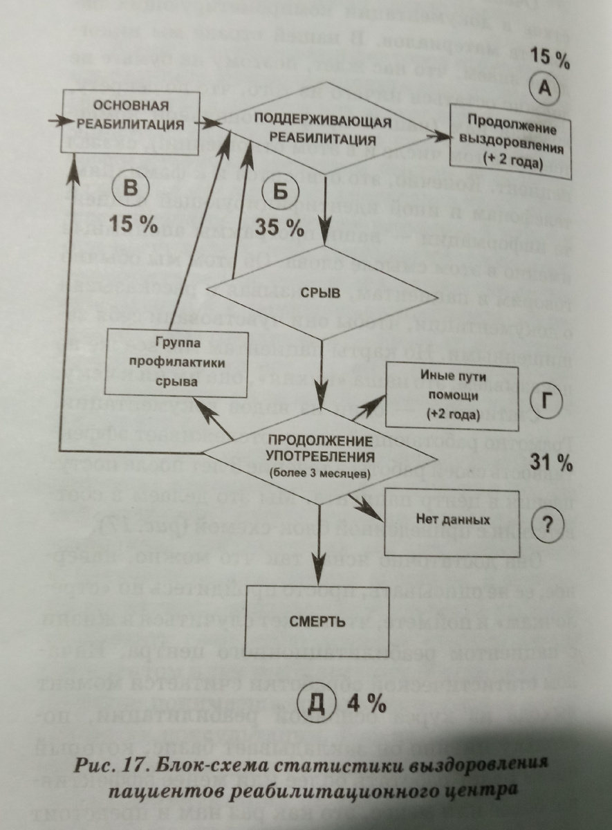 Статистика выздоровления в реабилитационном центре "Зебра" из книги Екатерины Савиной "Возвращение Кая"