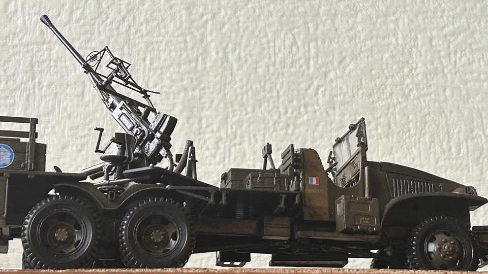 gun truck GMC CCKW 353 + Bofors