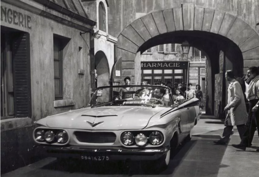 Кадр из фильма "Прекрасная американка" (1961)