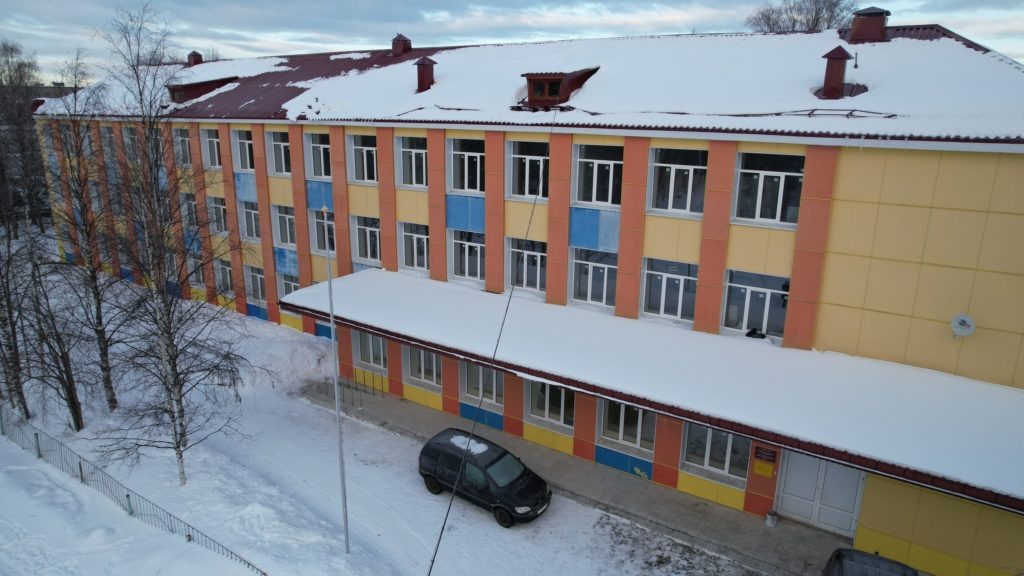    Обновленная школа в Лоухи. Фото: «Республика» / Даниил Рыжихин