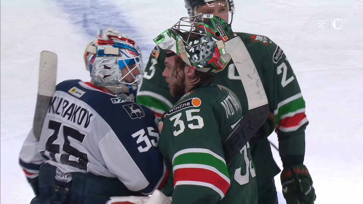 Фото: скриншот трансляции КХЛ