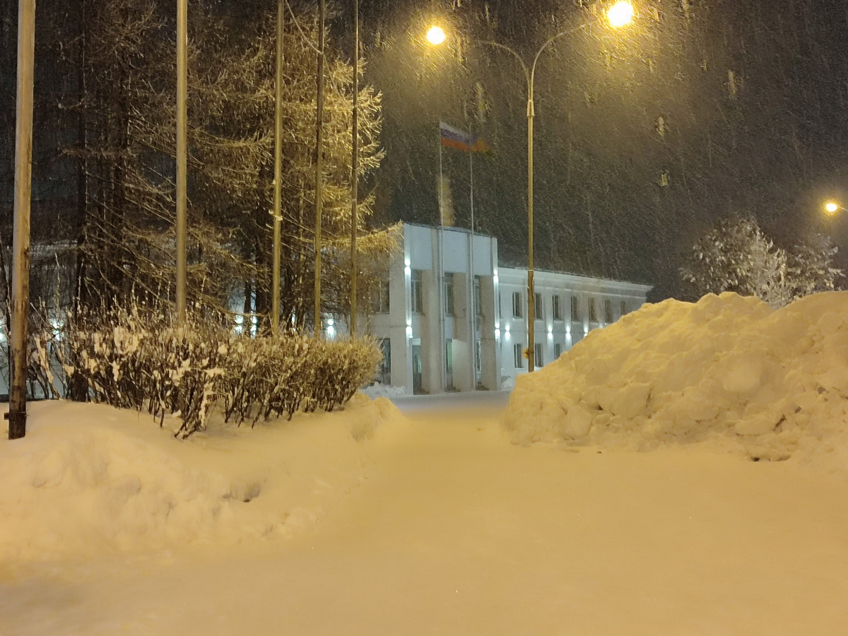 Снег кружится, летает, летает... Обожаю такую мягкую, снежную погоду.