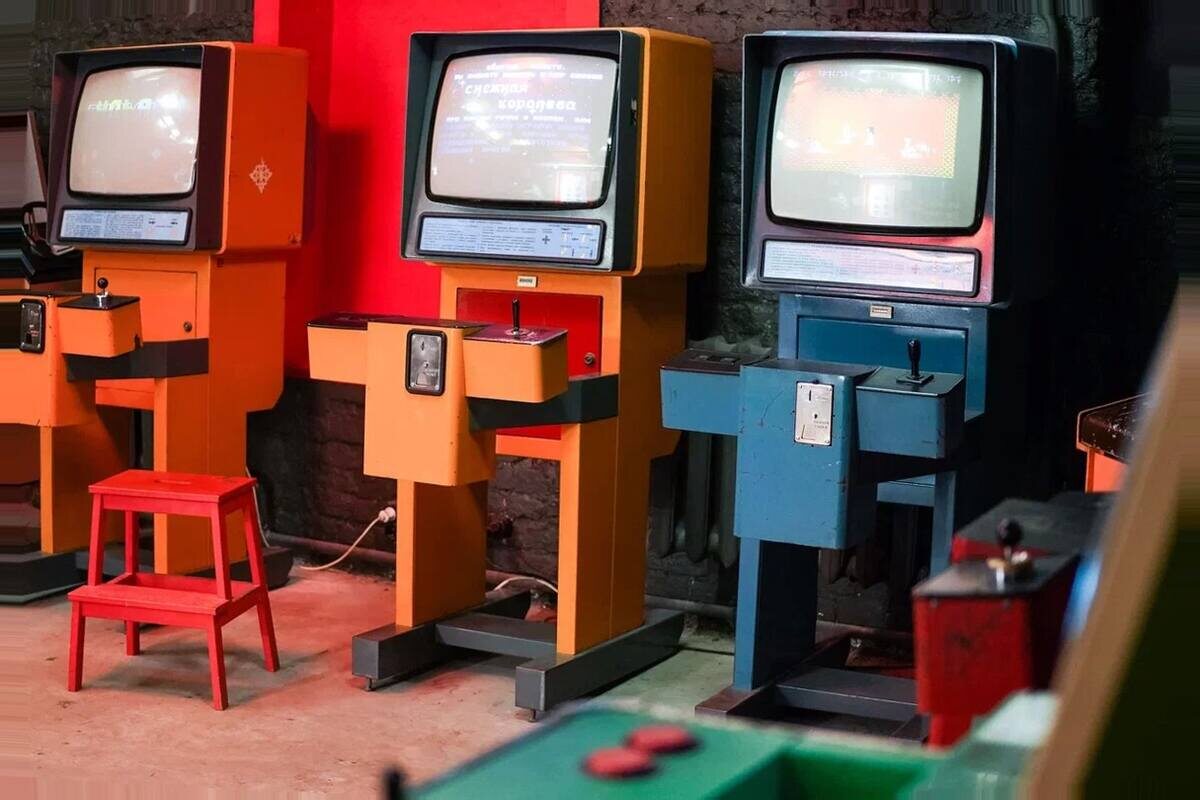    Фото: Экспозиция музея советских игровых автоматов