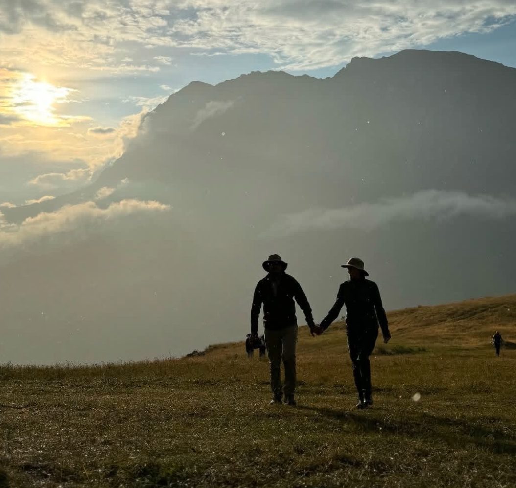    Вики Одинцова с возлюбленным. Фото: социальные сети