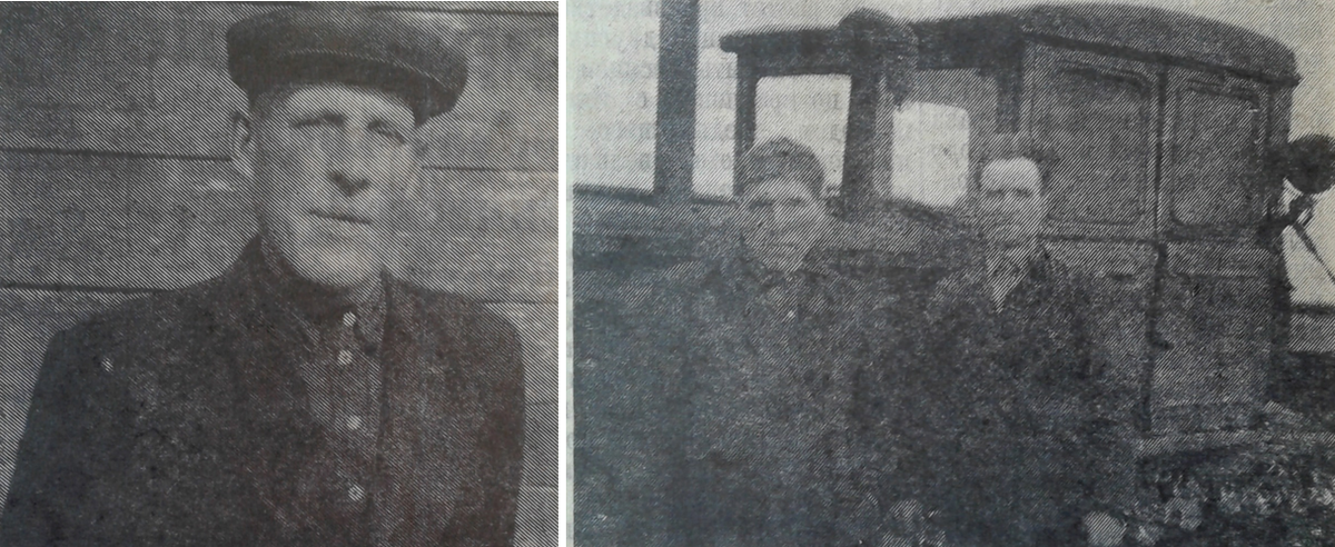 На снимке: бригадир тракторной бригады коммунист Г.В. Мурушкин, механизаторы Степан Кульгускин и Петр Шувакин. 