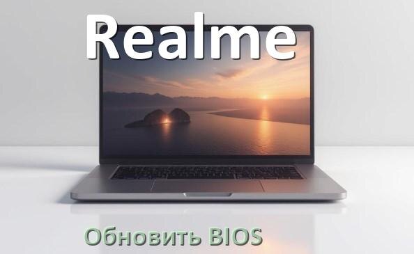 
Как в ноутбуке Realme обновить BIOS с флешки и прошить новую версию