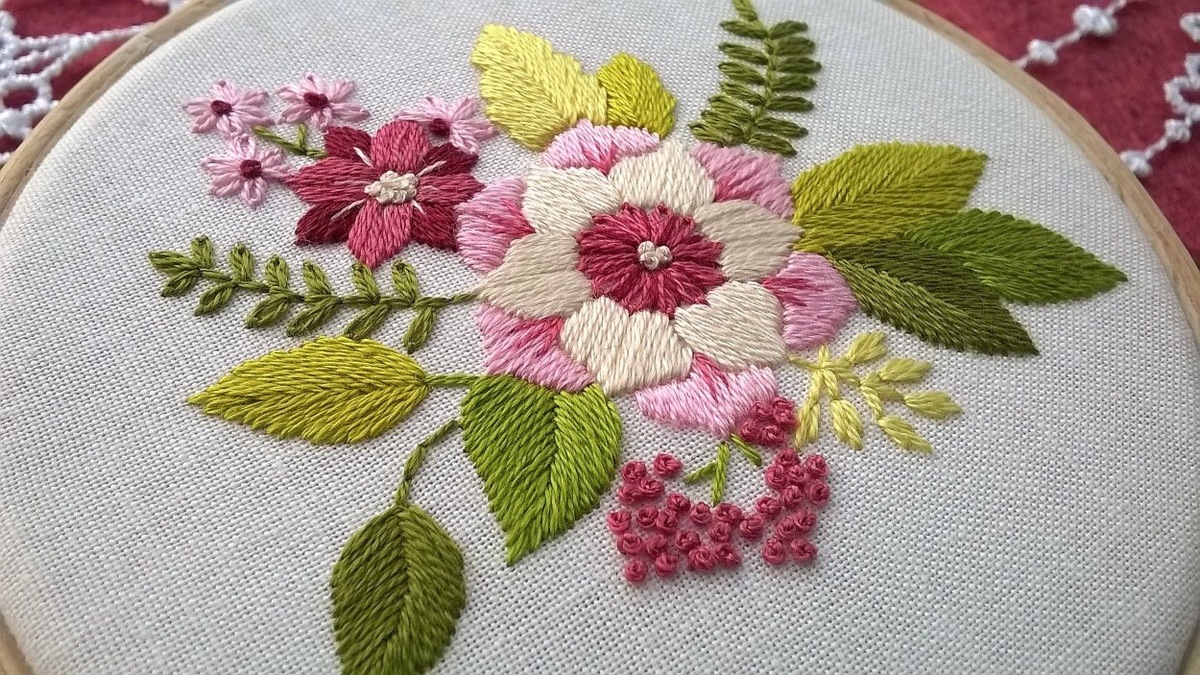    Вышивка гладью: искусство, доступное каждому