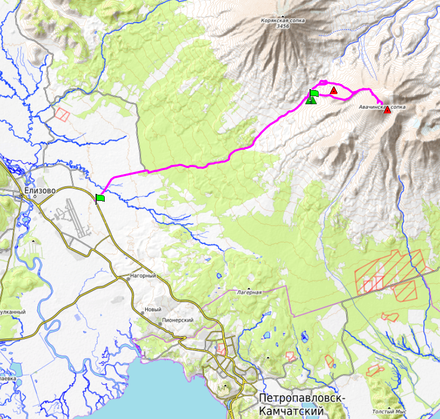 Карта похода