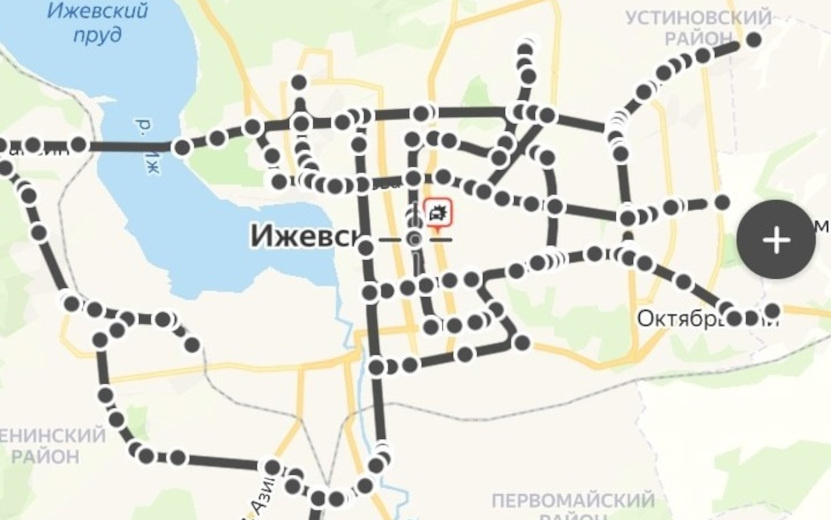  Урбанистическая мечта о новых трамвайных маршрутах в Ижевске. Фото: «Злой Ижевчанин»