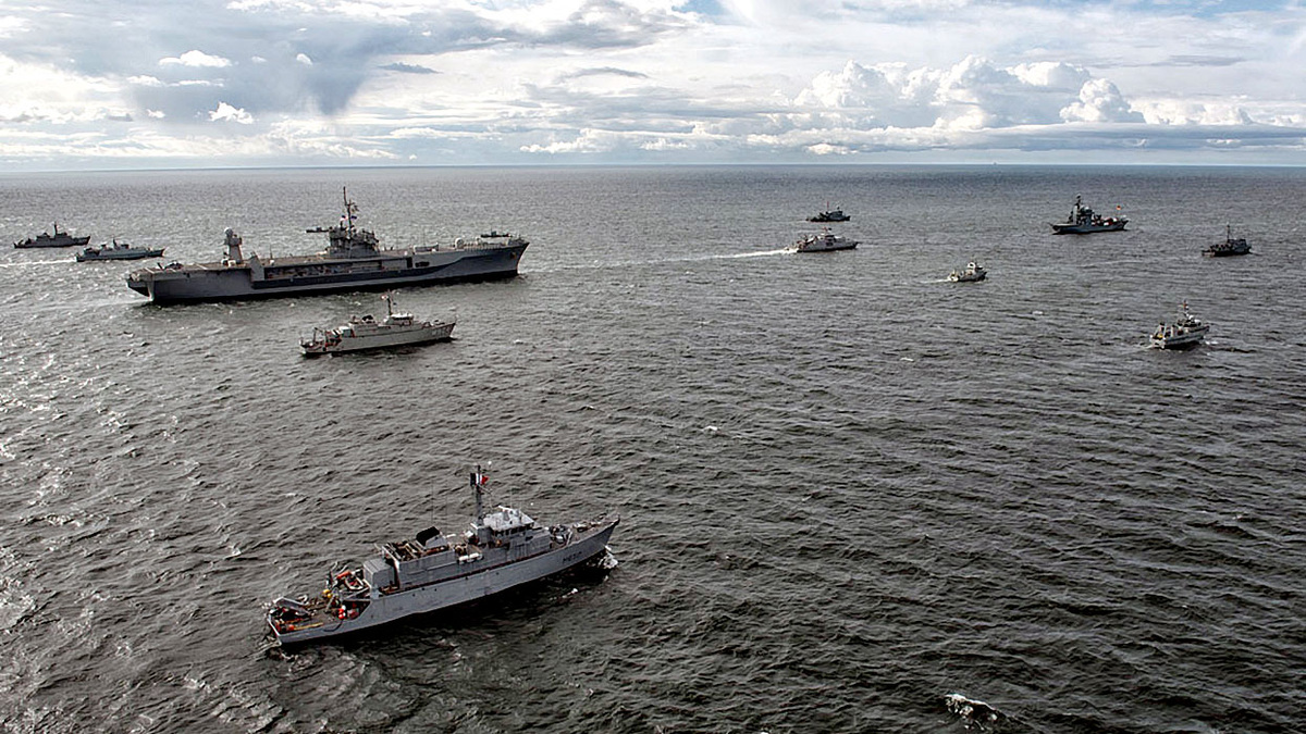 Учения НАТО BALTOPS в Балтийском море. Фото: www.globallookpress.com