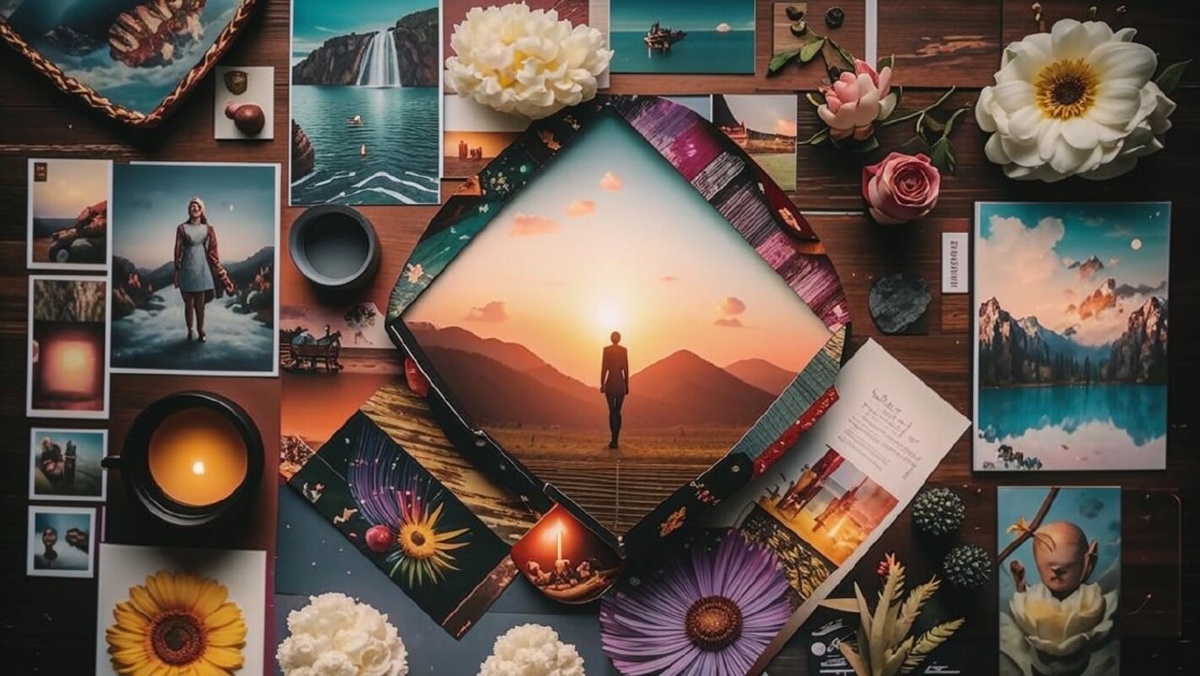 Когда вы делаете карту желаний вы уже направили свой мозг на то, что вы хотите этого достичь.  Фото: Изображение сгенерировано нейросетью Kandinsky 3.1