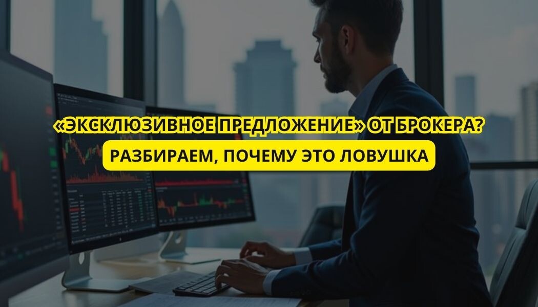 «Эксклюзивное предложение» от брокера? Разбираем, почему это ловушка