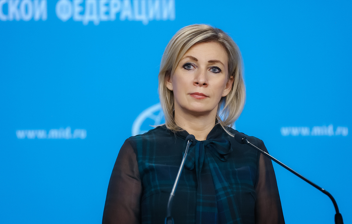   Официальный представитель МИД России Мария Захарова  Пресс-служба МИД РФ/ТАСС